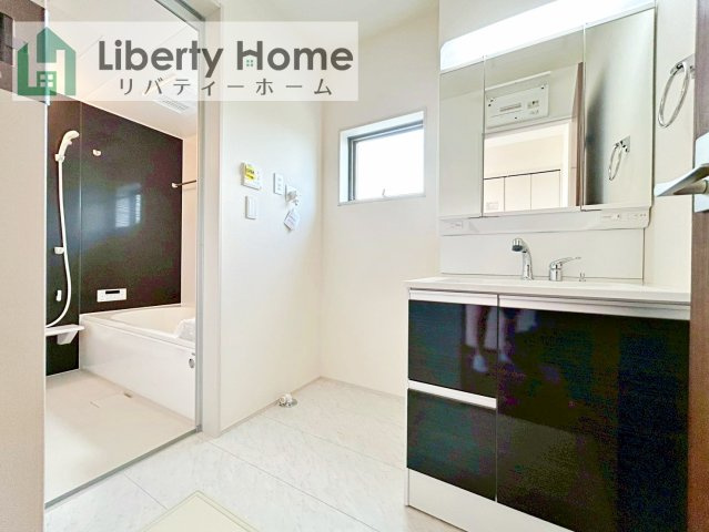 笠間駅前1期　新築戸建　6号棟の脱衣所