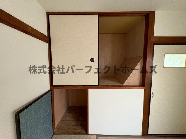 萱島桜園町テラスハウスの収納|収納豊富です