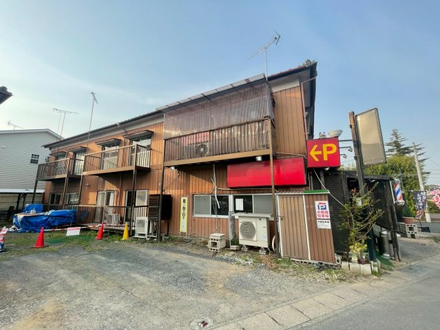 茨城県水戸市　一棟アパートの外観