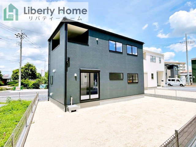 笠間駅前1期　新築戸建　1号棟の外観