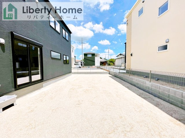 笠間駅前1期　新築戸建　1号棟の庭