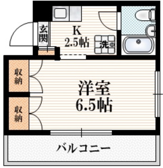 カーサケルクスの間取り