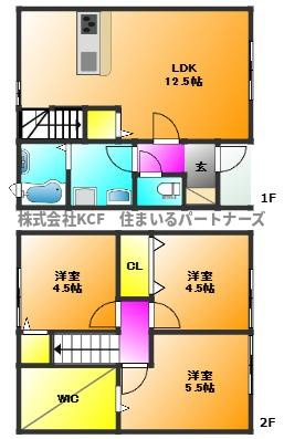 Maison Blanche の間取り