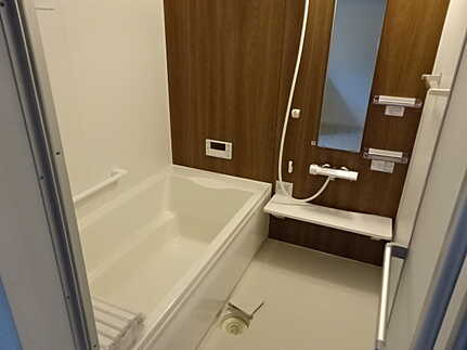 広島市南区青崎２丁目　新築一戸建ての浴室