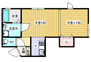レイク・ノナの間取り
