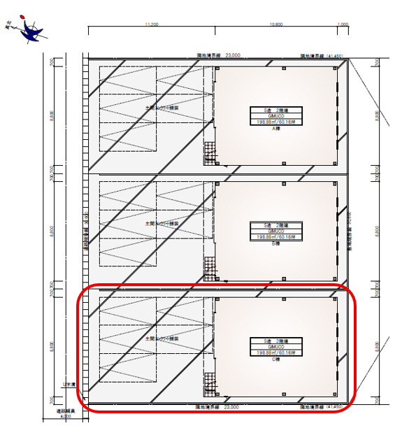小幡太田３１６ＧＩＭＵＣＯC棟の地図