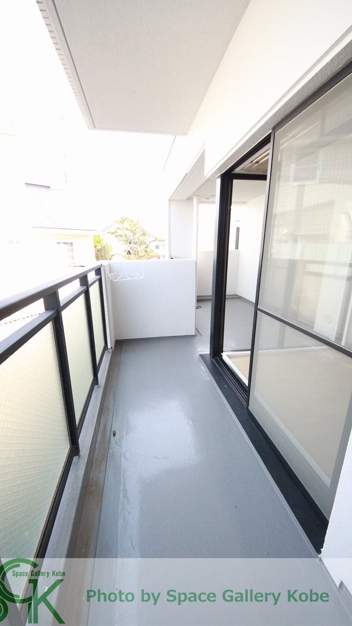 ガーデンハイツ桃山台　弐番館のバルコニー|※お部屋により仕様が異なる場合があります。
