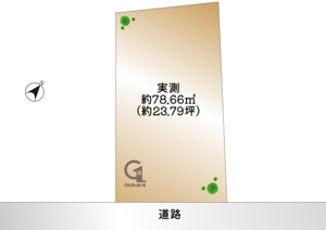 【土地図】 | ご自宅から現地まで、当社スタッフがお車にて、「お迎え・お送り」をしております。ぜひお気軽にお問い合わせくださいませ♪