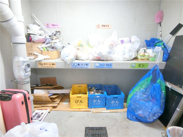 CREVISTA大森のその他共用部分|曜日時間関係なくゴミ出し可能な敷地内ゴミ捨て場！