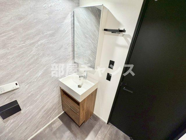 LeGioie本陣駅Ⅲの独立洗面台