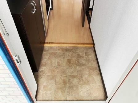 ハイデンス上の宮Ⅰの玄関|シンプルで使いやすい玄関です