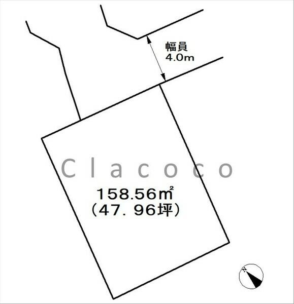宇都宮市平松本町　158.56㎡　売地