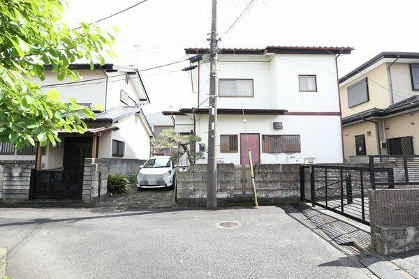 宇都宮市平松本町　158.56㎡　売地の周辺|北側より撮影