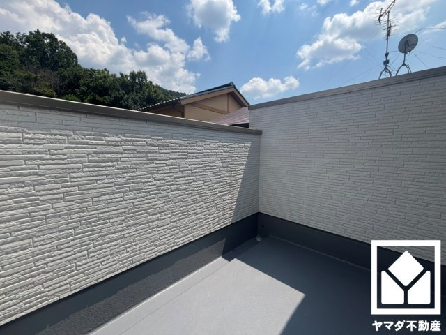 伏見区醍醐大高町　1期　2号棟のバルコニー