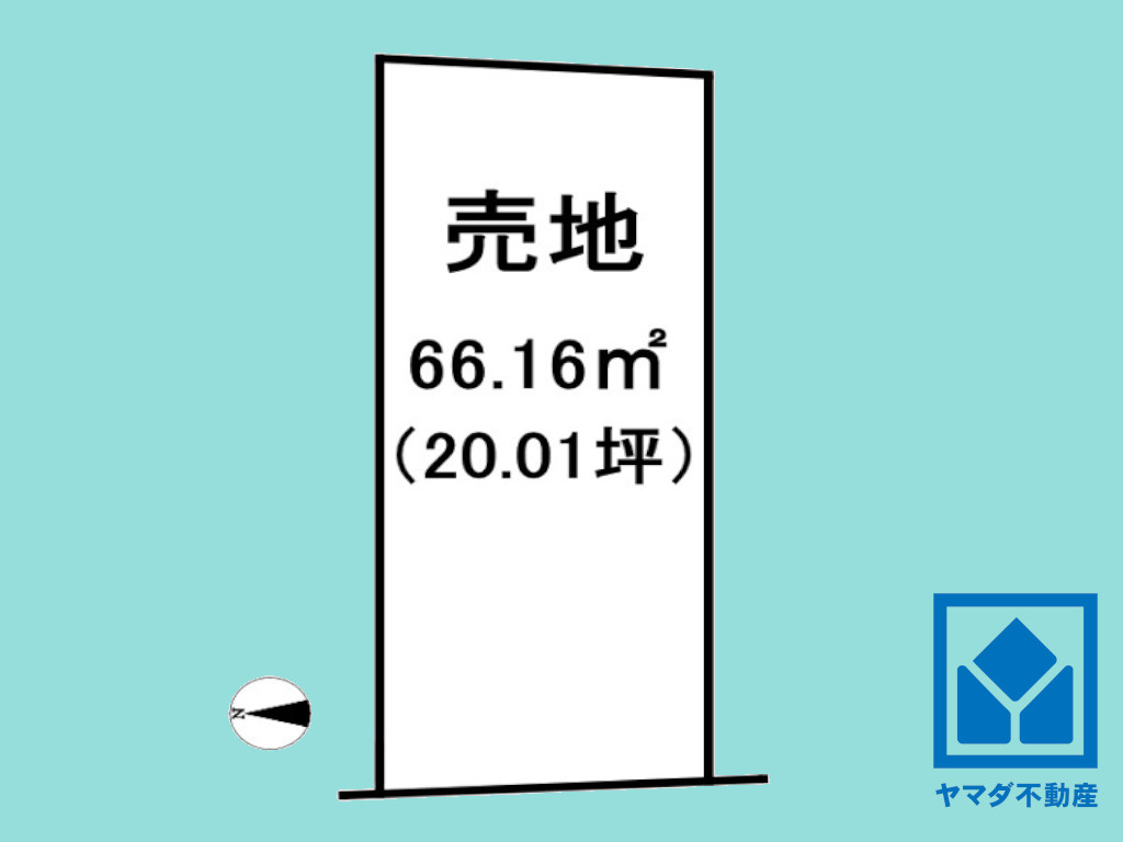 伏見区川東町の土地図
