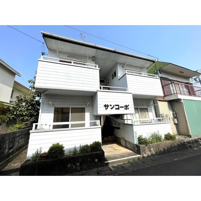 岐阜市則武中２丁目のアパートの外観