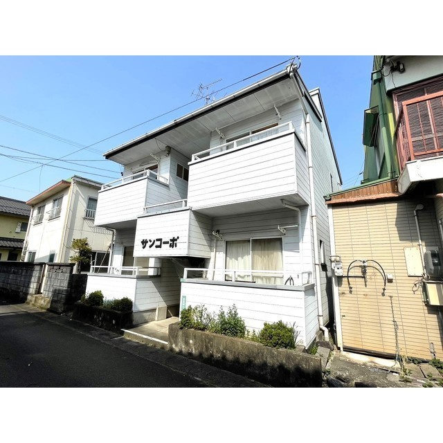 岐阜市則武中２丁目のアパートの外観