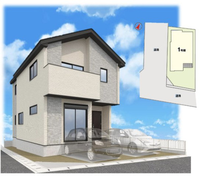 【外観パース】 | 名古屋市緑区緑花台　新築戸建て | 春の最強キャンペーン対象物件です♪詳細は弊社ホームページもしくはスタッフまでお気軽にお問合せ下さいませ♪ お役に立てる自信があります♪
夏の最強キャンペーン対象物件です♪詳細は弊社ホームページもしくは