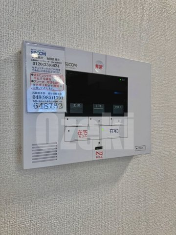 grandir lakeのセキュリティ|SECOMに加えモニターホン付きオートロックで防犯対策ばっちり♪