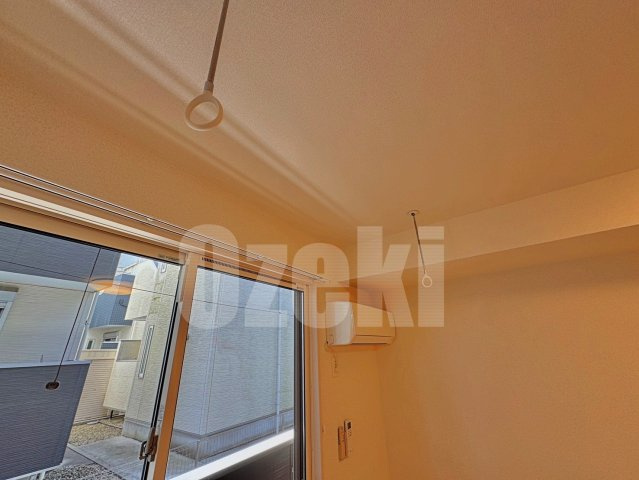 grandir lakeの設備|室内物干しがあり嬉しいポイント♪