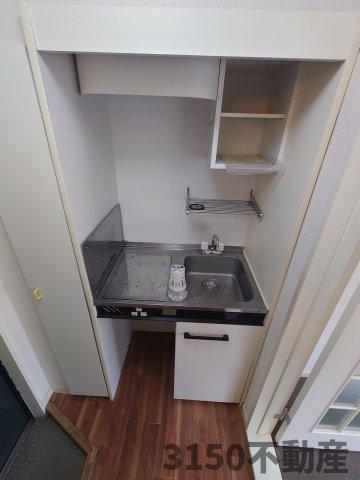 アルカディア北一色のキッチン