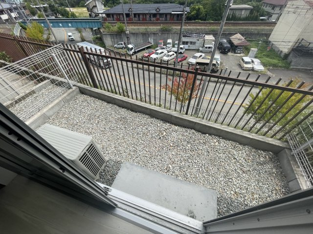 クレリア神戸のバルコニー