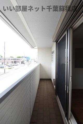 フルールのバルコニー|広々としたバルコニーです