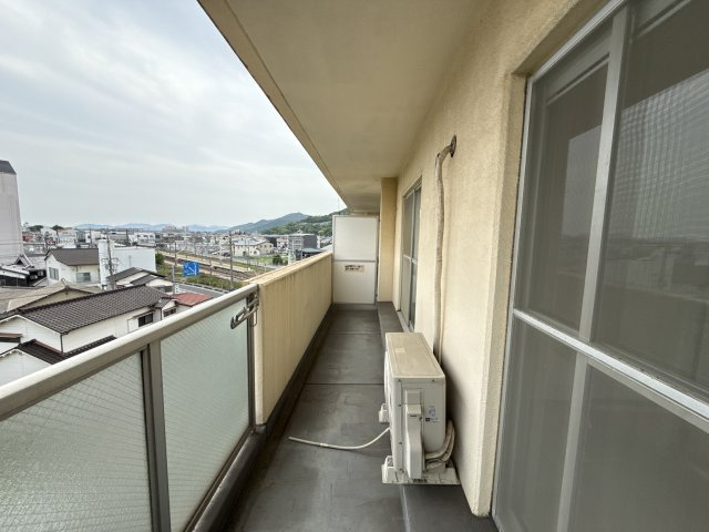 ラブリー姫路英賀保のバルコニー