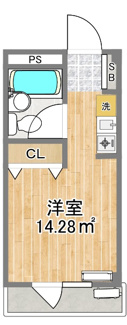 【間取り】 | ハイツやすひろ