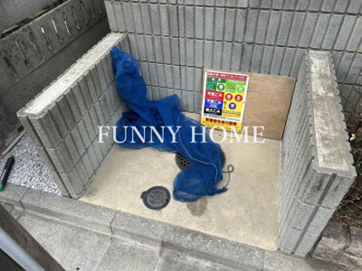 【その他共用部分】 | Gasse | 敷地内ごみ置き場もあります♪