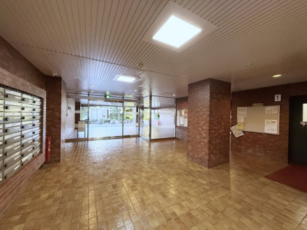 タカギ第2青梅橋マンションのエントランス