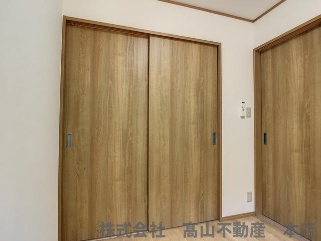 宗像市徳重のアパートの収納