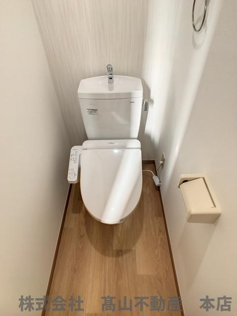 宗像市徳重のアパートのトイレ