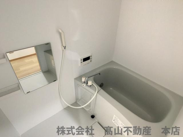 宗像市徳重のアパートの浴室