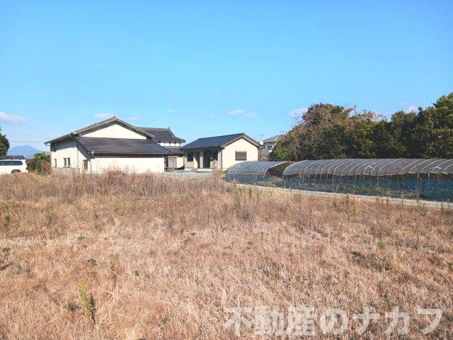 宇土市住吉町の売地の外観