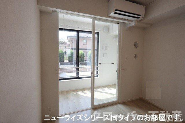 国分寺町国分アパートＤのバルコニー