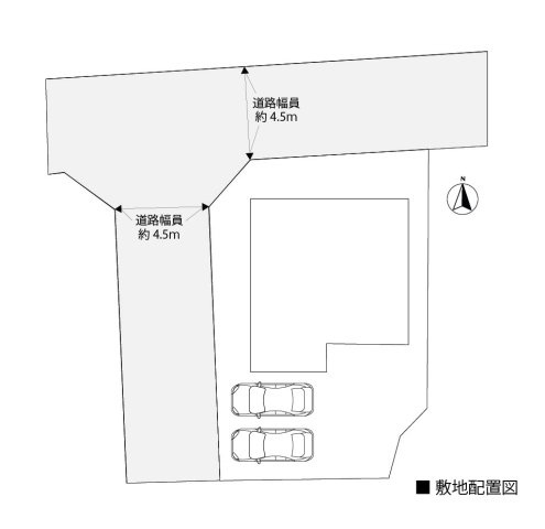 秦野市曽屋の区画図