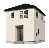 【仲介手数料無料】入間市上藤沢全６棟１号棟　入間市の新築住宅なら西武ハウジングの外観パース