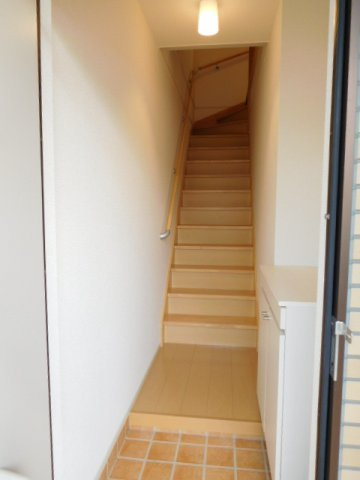 グラーベン福泊の玄関