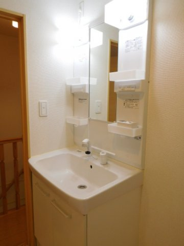 グラーベン福泊の洗面所