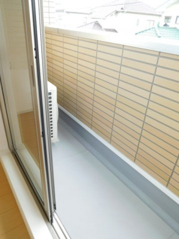 グラーベン福泊のバルコニー