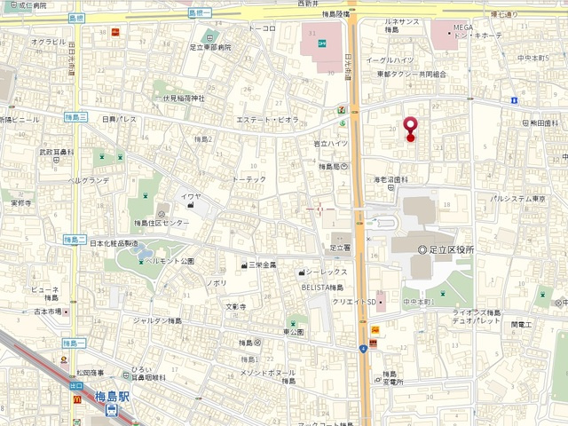 Ｍａｉｓｏｎ　ｄｅ　ＢｌａｎｃⅡ　の地図|★案内図★