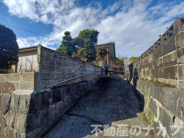 宇土市神馬町の売地の外観