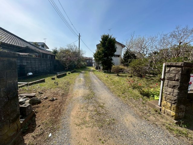 旭市川口　中古戸建の庭