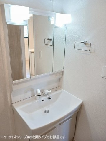 レイソル　コートの洗面所