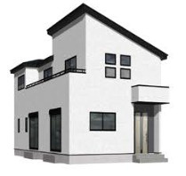 【仲介手数料無料】入間市上藤沢全６棟３号棟　入間市の新築住宅なら西武ハウジングの外観パース