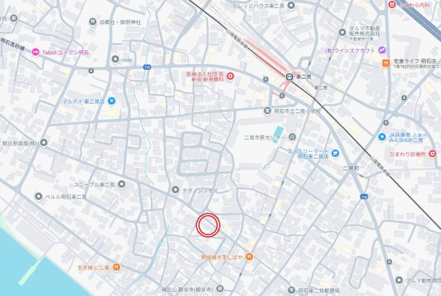 【地図】 | 明石市二見町東二見　未入居戸建