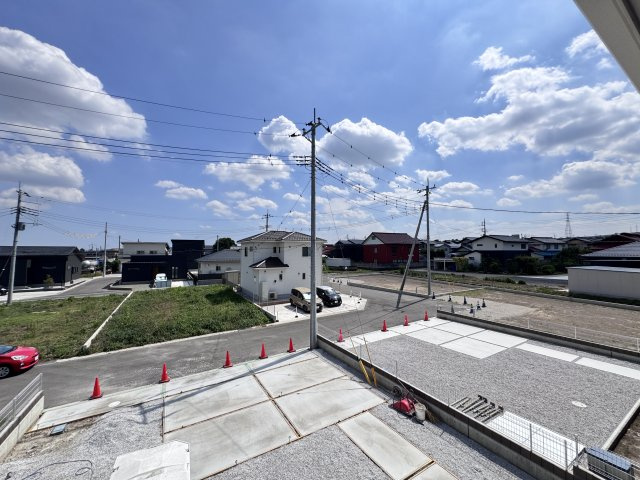 新築　渋川市八木原第２　2号棟の展望|現地写真　渋川市八木原第２