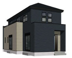 【仲介手数料無料】入間市上藤沢全６棟６号棟　入間市の新築住宅なら西武ハウジングの外観パース