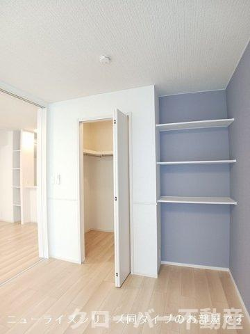 綾川町アパートＣの収納